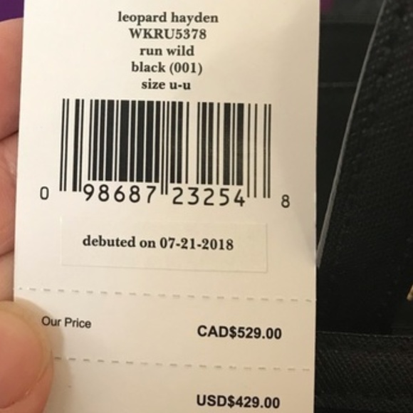 Sold Kate Spade Run Wild Leopard Hayden Satchel - Picture 5 of 6